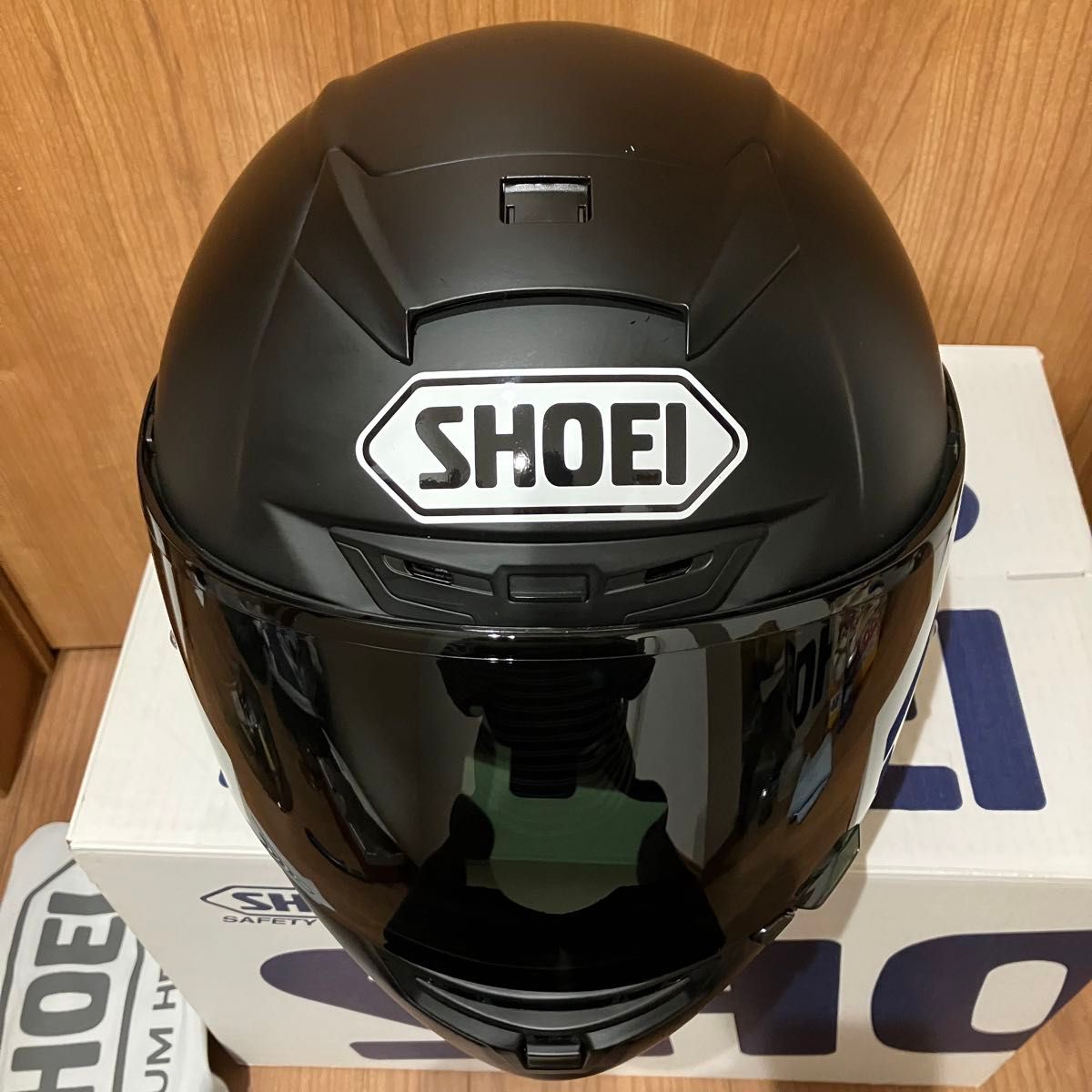 SHOEI X-Fourteen(X-14) シールド3枚セット XL 防曇シート装着 外箱、ヘルメット袋有り 送料込み