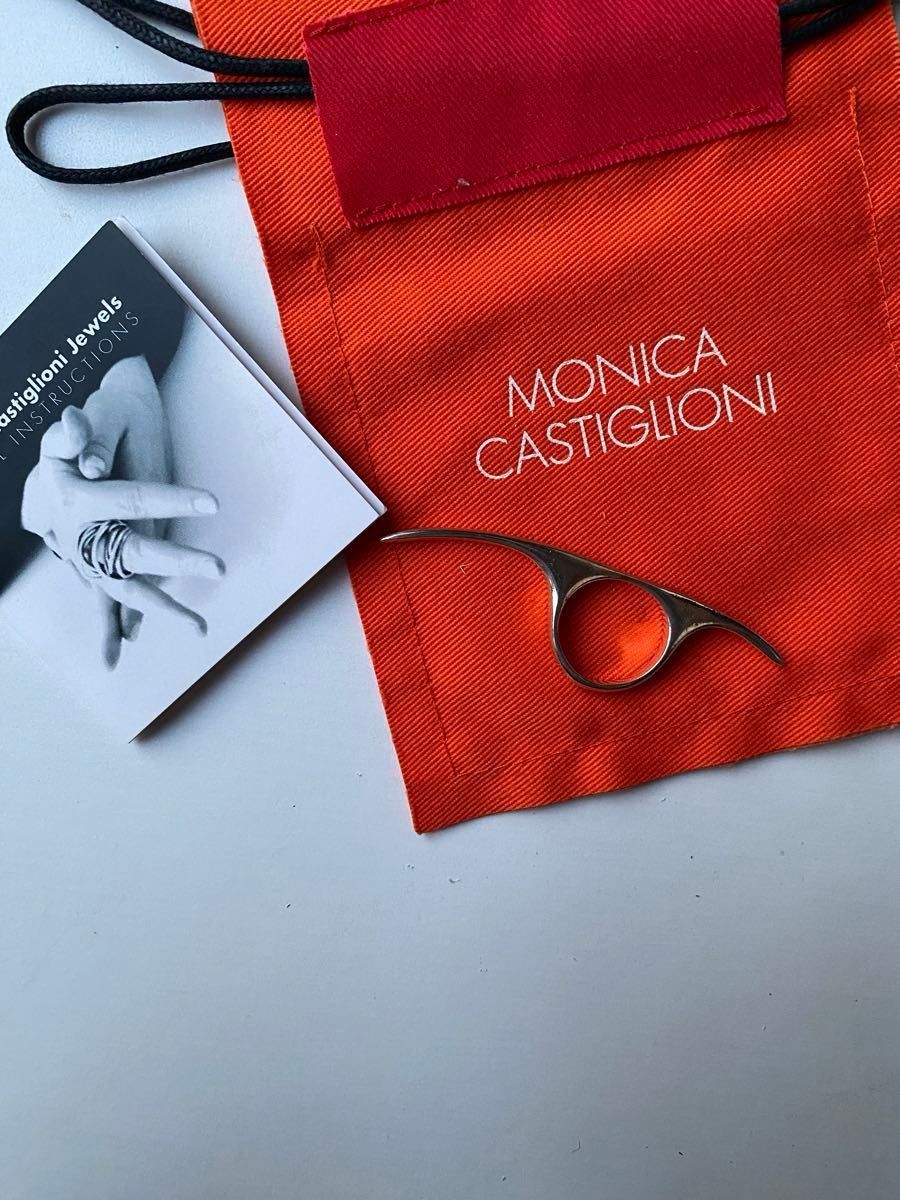 MONICA CASTIGLION BRIDGE-07 ブリッジリング モニカ カスティリオーニ シルバーリング