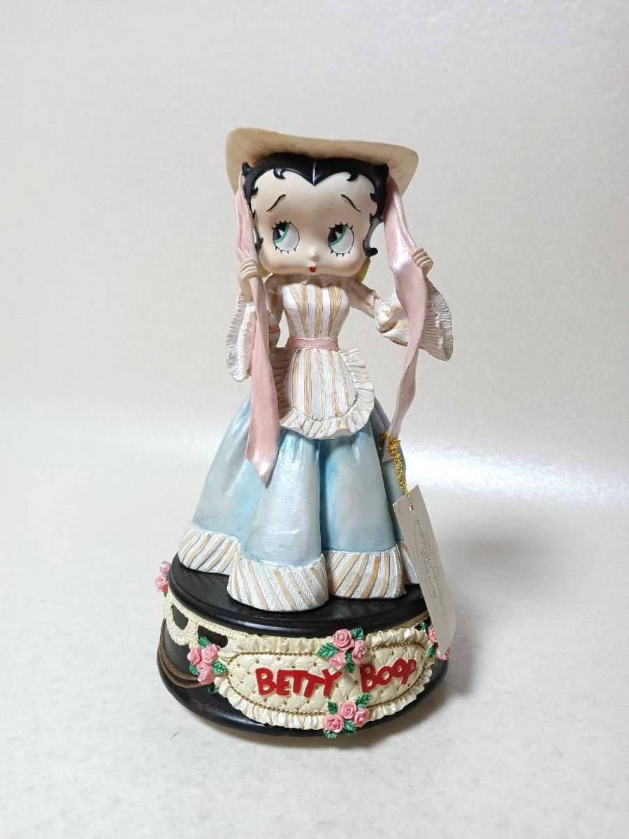 BETTY　BOOP ベティ ブープ　オルゴール付きフィギュアビクトリアンシリーズ限定品 美品_画像2