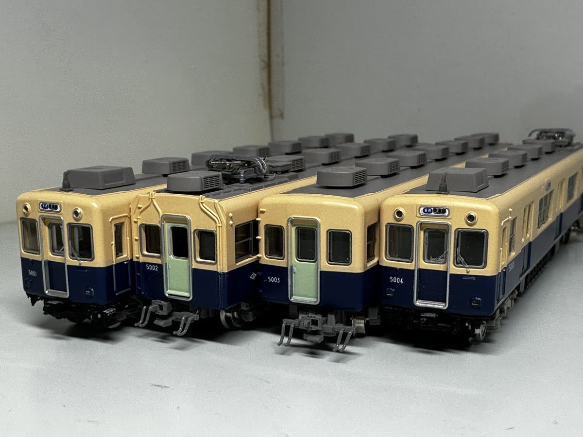 Yahoo!オークション - 鉄道コレクション 阪神5001形 4両セット Yahoo!オークション - 鉄道コレクション 阪神5001形 4両セット