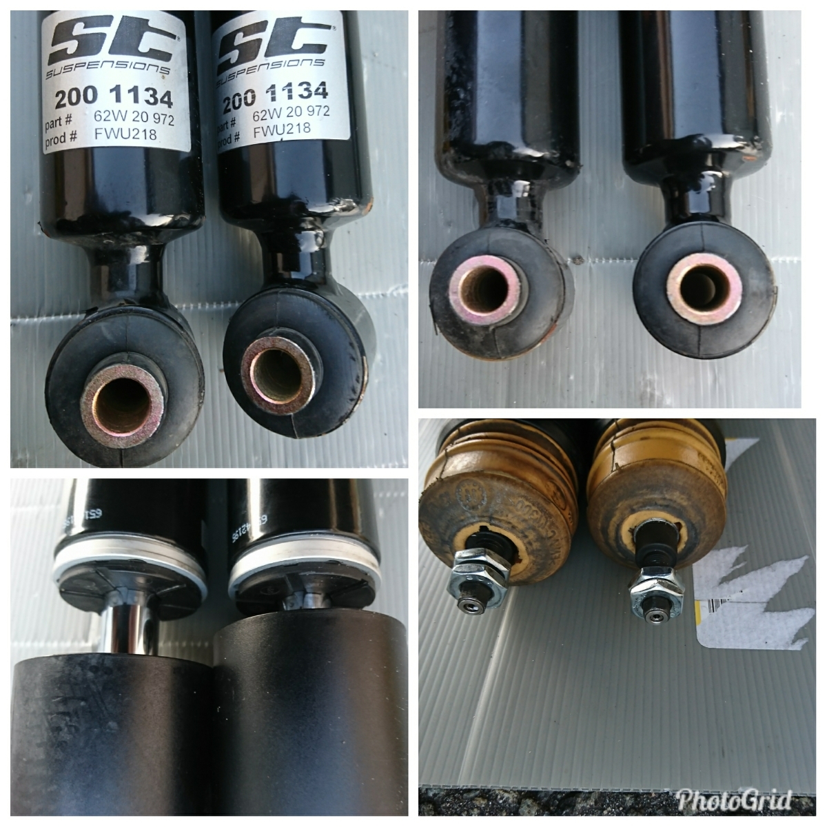 ！BMW F30 F31 ST制XA 車高調整器伸方面衰減調整附著 二手貨    原文:♪BMW F30　F31 ST製　XA 車高調　伸側減衰調整付き　中古品