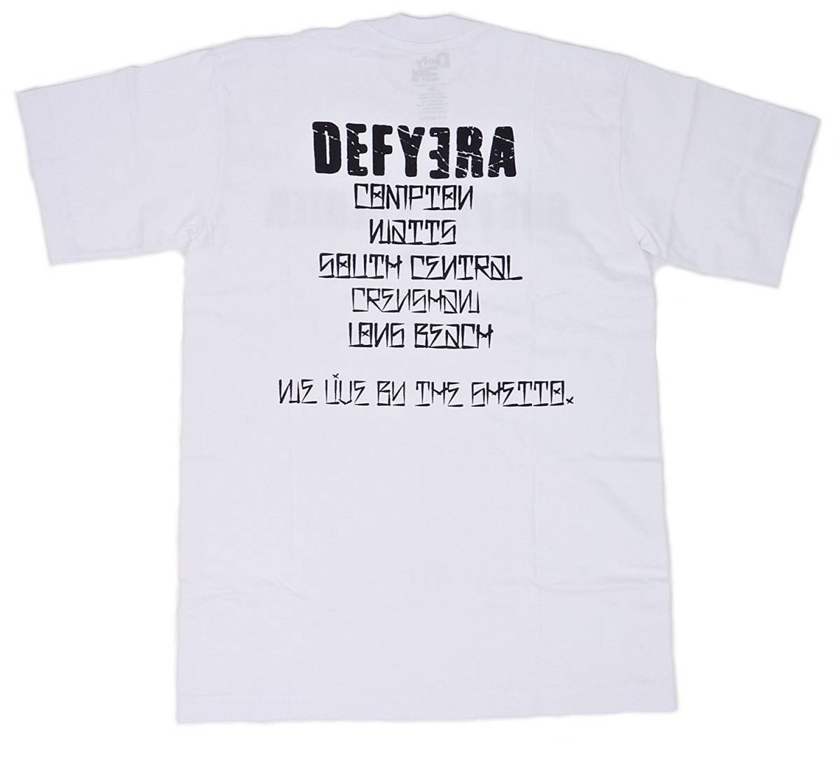 Defy Era GHETTO SOLDIER S/S T Shirts ゲットーソルジャー 半袖 Tシャツ (ホワイト) (XL) [並行輸入品]