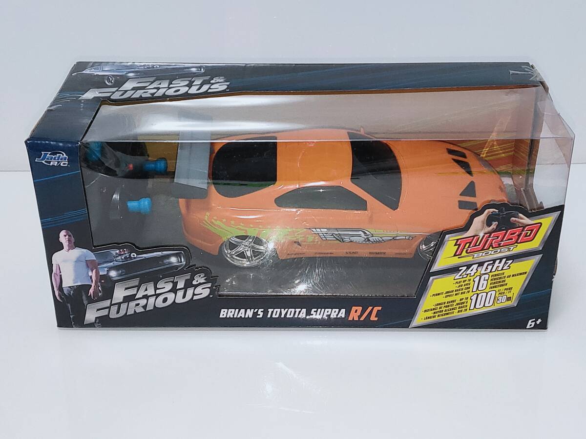 日本国内未発売 JADA 1/24 RC ワイルドスピード ブライアン スープラ ラジコン カー