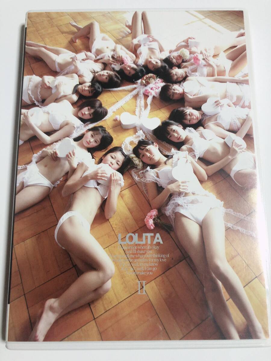 LOLITA Ⅱ DVD GZHI-002 廃盤 新実菜々子 森下真依 森友季菜 工藤綾夏 千尋 南彩乃 影山翔菜 高橋らむ 美里 石川さとみ 杜莉 茜 小山杏梨_画像1