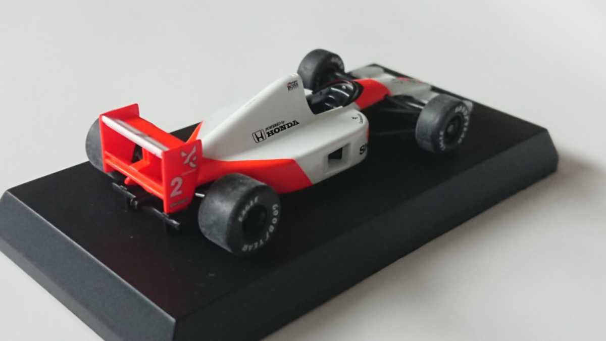 送料込み 京商 1/64 マクラーレン McLaren MP4/6 #2 ベルガー F1 フォーミュラ ＊カード欠品_画像5