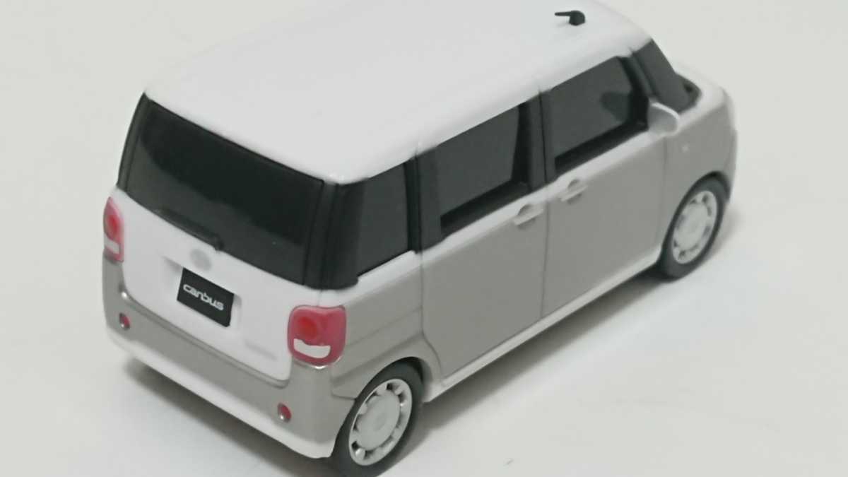 送料込み ダイハツ ムーヴ キャンバス canbus プルバックカー（ドライブタウン.＠car ほぼ同サイズ）ミニカー 非売品 販促品_画像5