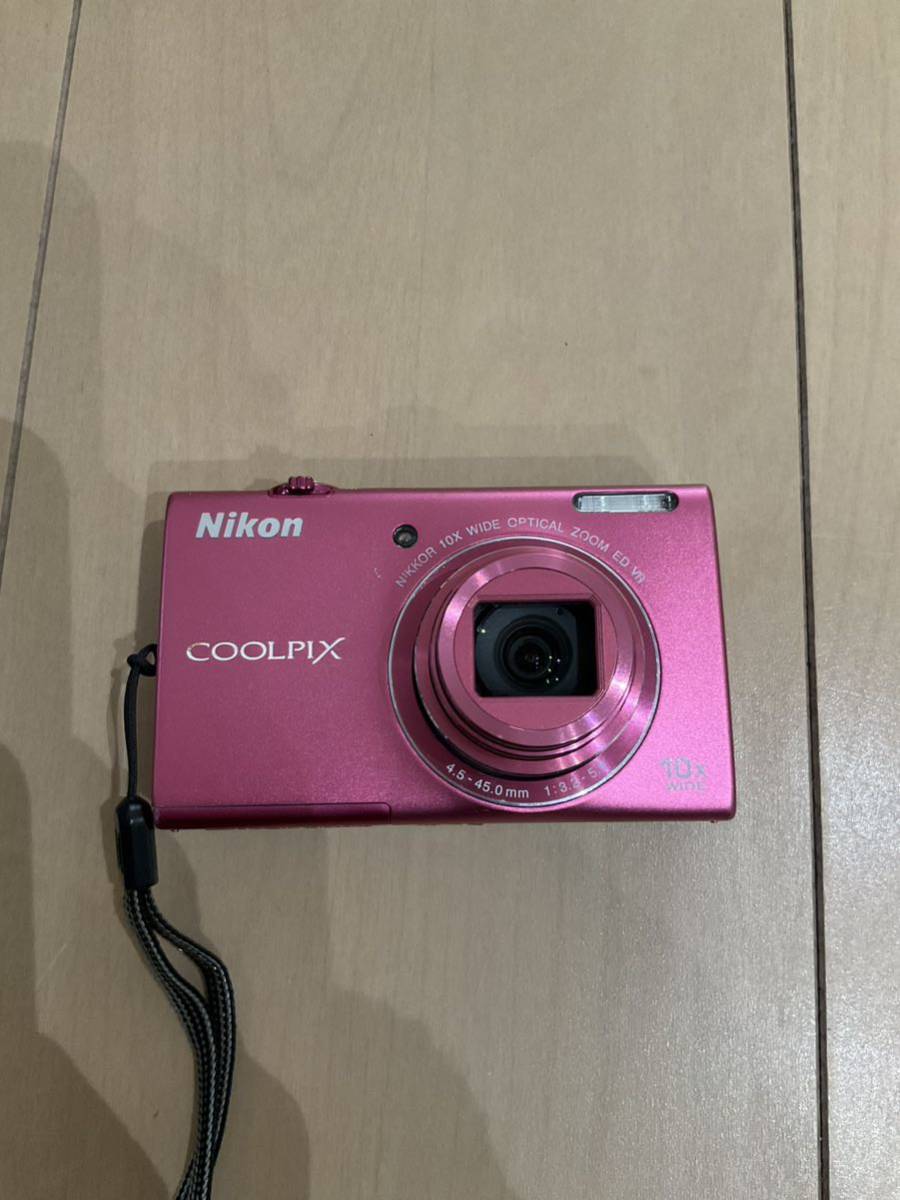 美品　Nikon ニコン COOLPIX S6200 コンパクト デジタルカメラ　ピンク_画像3