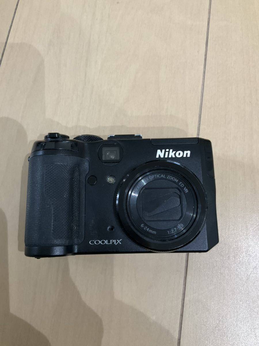 中古　NIKON ニコン COOLPIX P6000 ブラック コンパクトデジタルカメラ_画像2