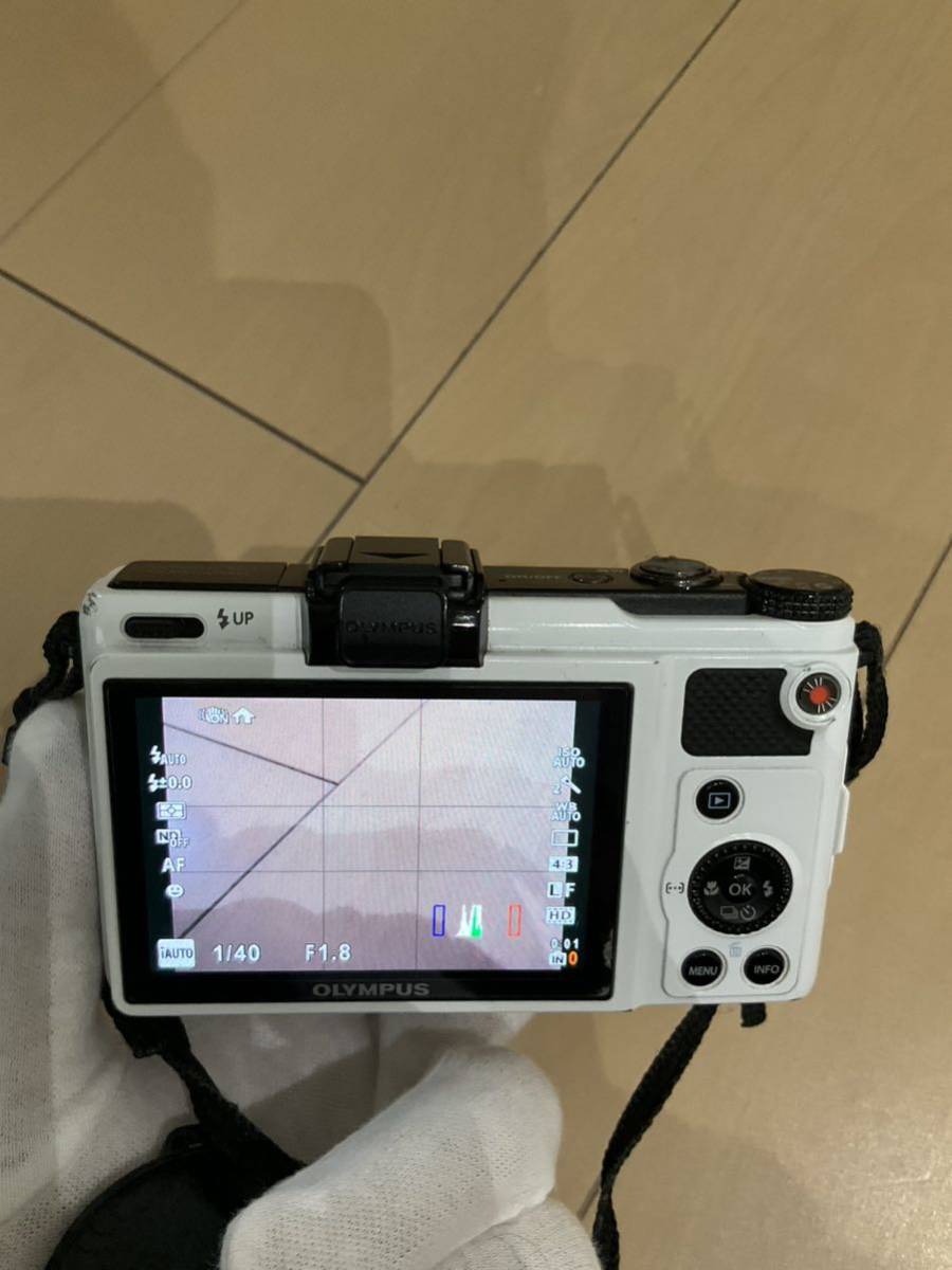 中古　OLYMPUS デジタルカメラ XZ-1 ホワイト_画像8