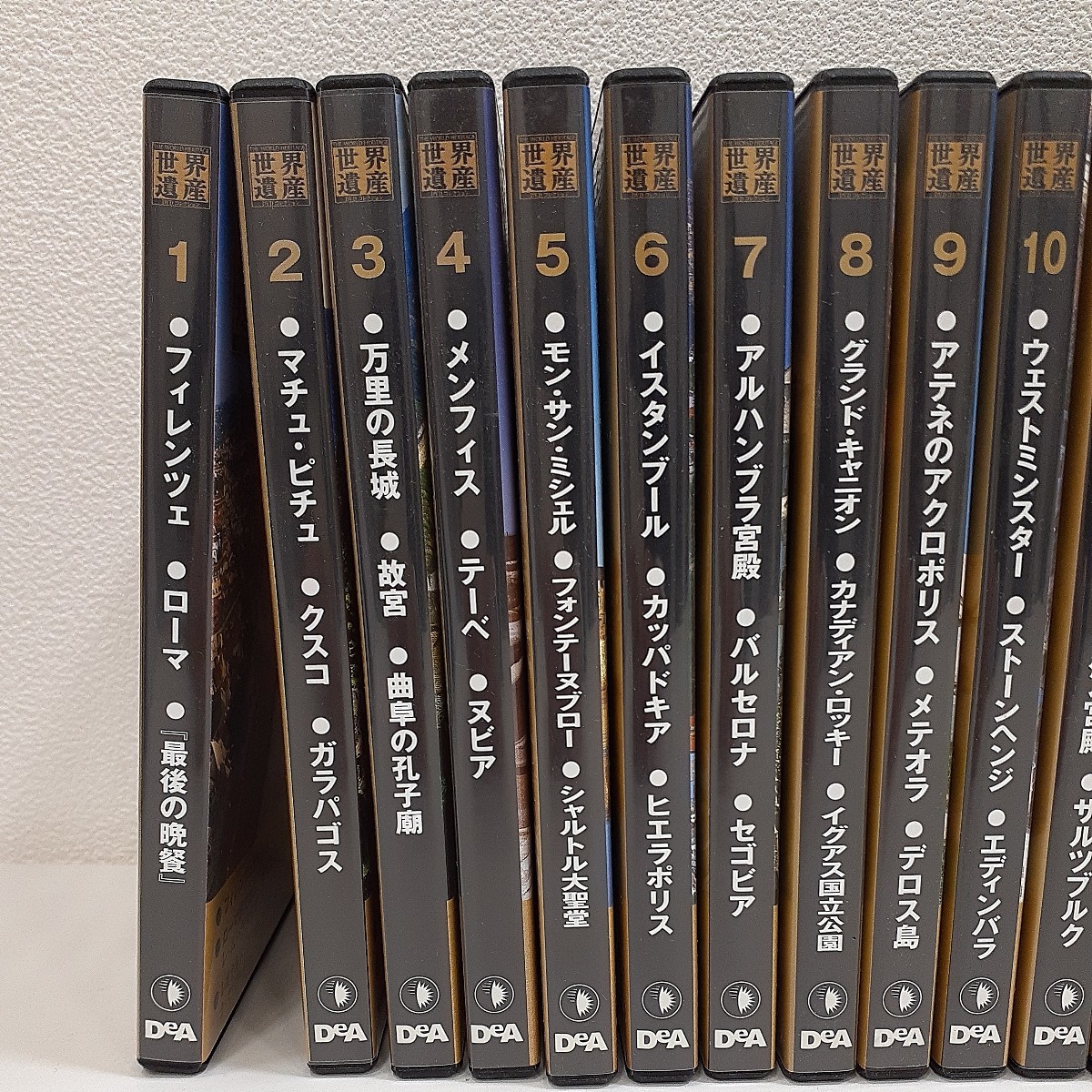 デアゴスティーニ 世界遺産 DVDコレクション 1～30巻まとめ 30セット DeAGOSTINI_画像2