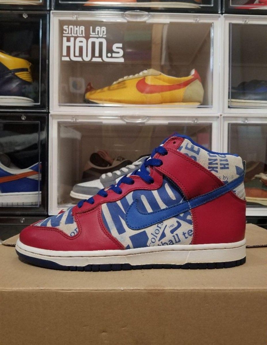 日本未発売 美品 2004年製 NIKE DUNK HIGH(LTD)“NEWS 日本未発売 美品 2004年製 NIKE DUNK HIGH(LTD)“NEWS