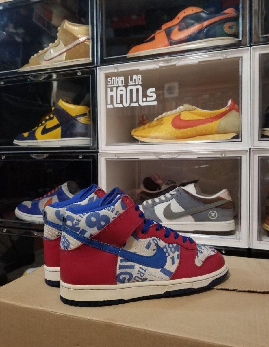 日本未発売 美品 2004年製 NIKE DUNK HIGH(LTD)“NEWS 日本未発売 美品 2004年製 NIKE DUNK HIGH(LTD)“NEWS