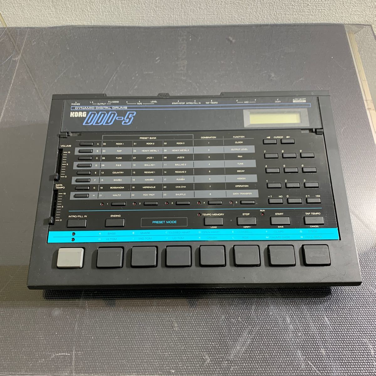 A013.型番：DDD-5.KORG .dynamic digital drums.本体のみ.ジャンク_画像1