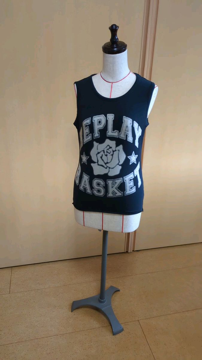 REPLAY リプレイ ノースリーブ ストレッチ素材