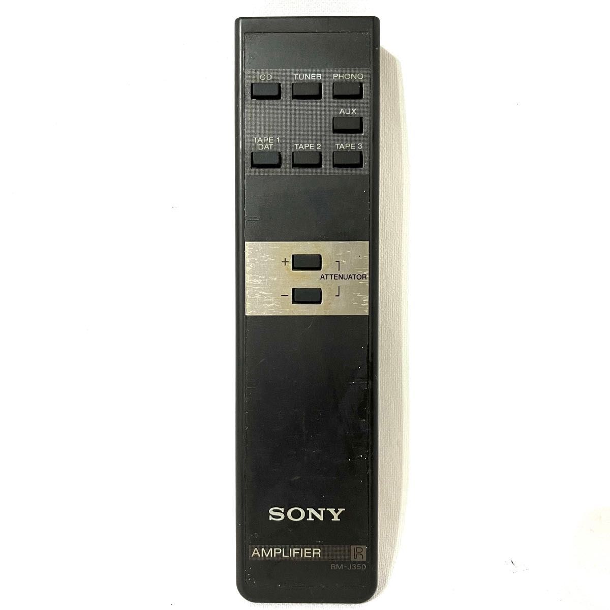 動作確認済】SONY ソニー プリメインアンプ用リモコン RM-J350 動作確認済】SONY ソニー プリメインアンプ用リモコン RM-J350