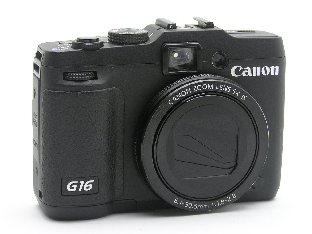 ★ハローカメラ★9366 Canon PowerShot G16 (6.1-30.5mm F1.8-2.8) 【エラー表示：動作せず】現状 ジャンク 1円スタート 即決有り_画像1