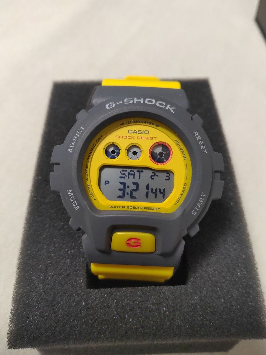 新品未使用 CASIO G-SHOCK GMD-S6900Y-9JF イエロー×グレー