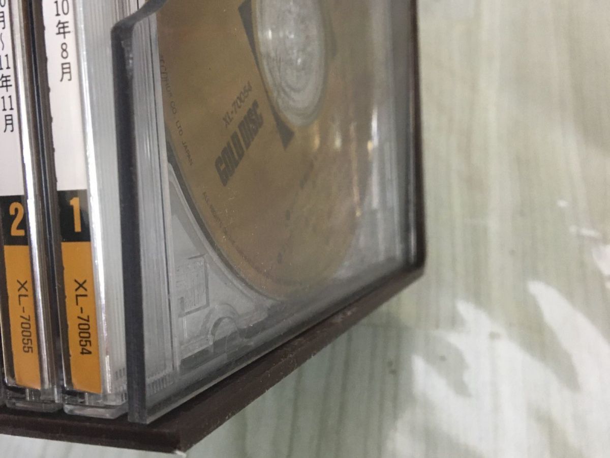 3-▲6枚組CD ディック・ミネ 栄光の日々 専用BOX入り DICK MINE XL-70054~70059 GOLD DISC BOX壊れあり 歌詞ブックシミあり 盤面キズあり_画像4