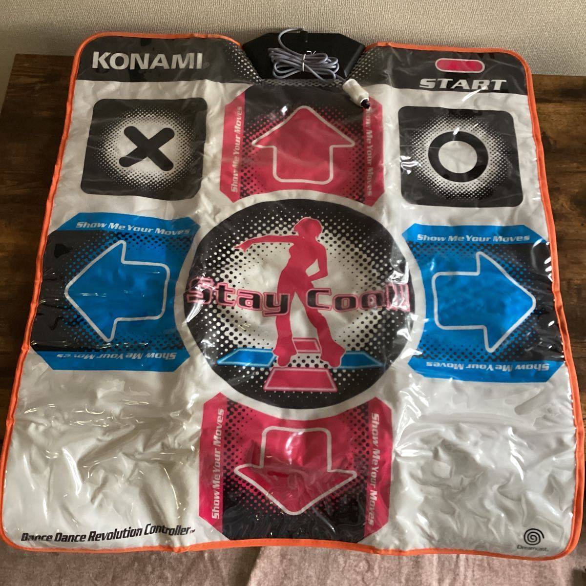 K1166）【ジャンク品】KONAMI コナミ ダンスダンスレボリューション セット売り Dance Dance Revolution Controller ゲーム RU022 中古品_画像2