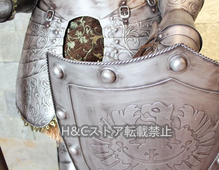 [ middle . knight ] popular interior Europe middle . manner armour armour 100% hand made life-size ornament .. power perfect score movie photograph photographing ornament * height 200cm weight 25kg