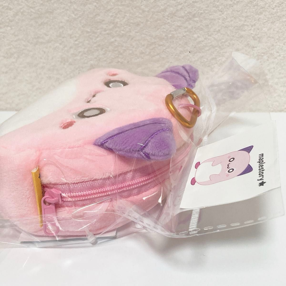 希少【新品】メイプルストーリー ピンクビーン ポーチ BTS ジン 希少【新品】メイプルストーリー ピンクビーン ポーチ BTS ジン