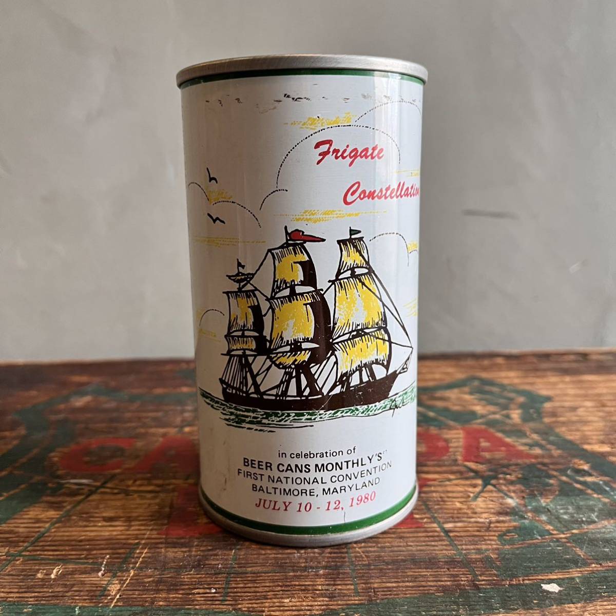 【USA vintage】MARVERICK BEER CAN ビール　空き缶　コレクション　インテリア　アメリカ　ビンテージ_画像3