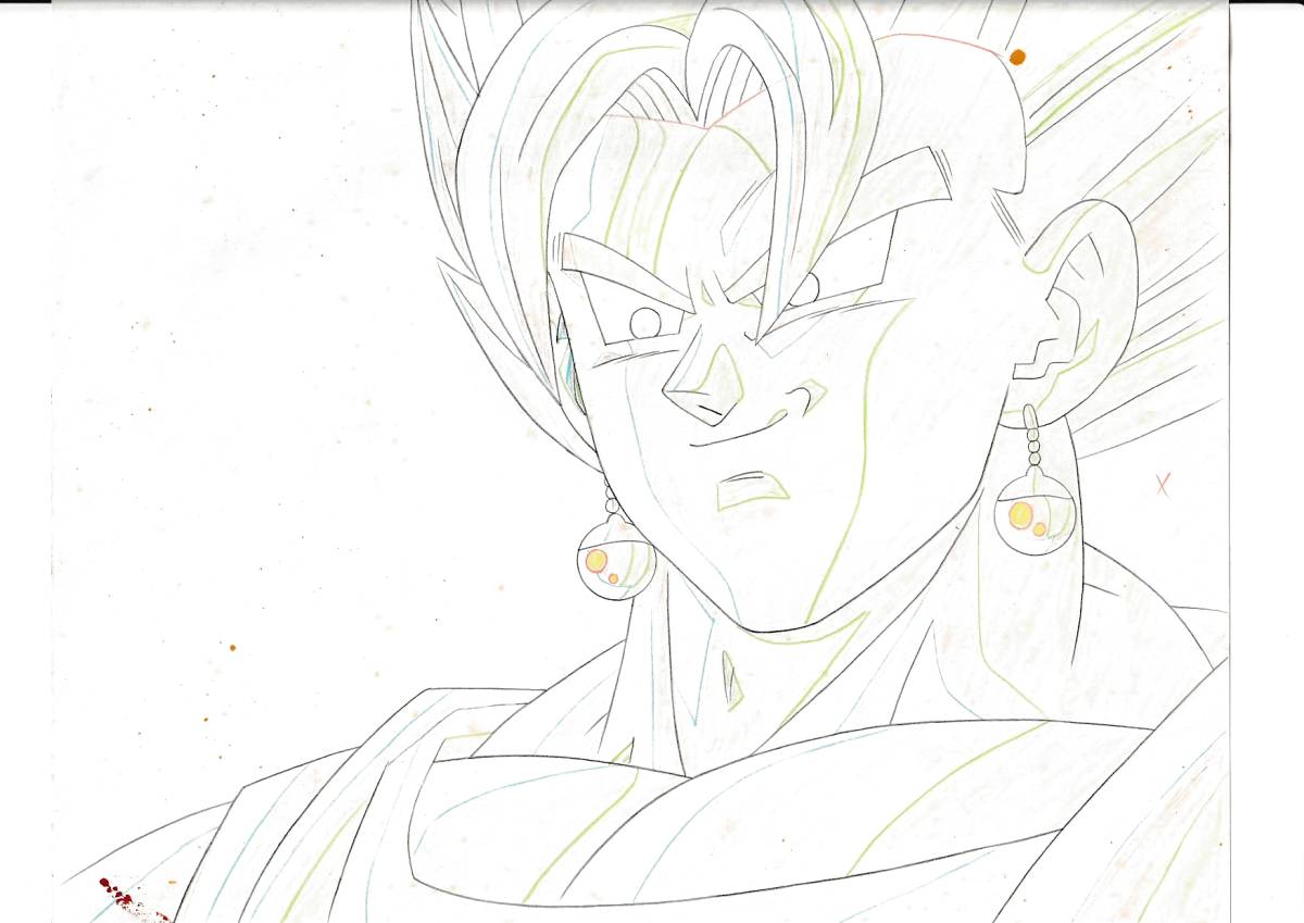 【原画】ドラゴンボールZ　ベジット　１枚_画像1