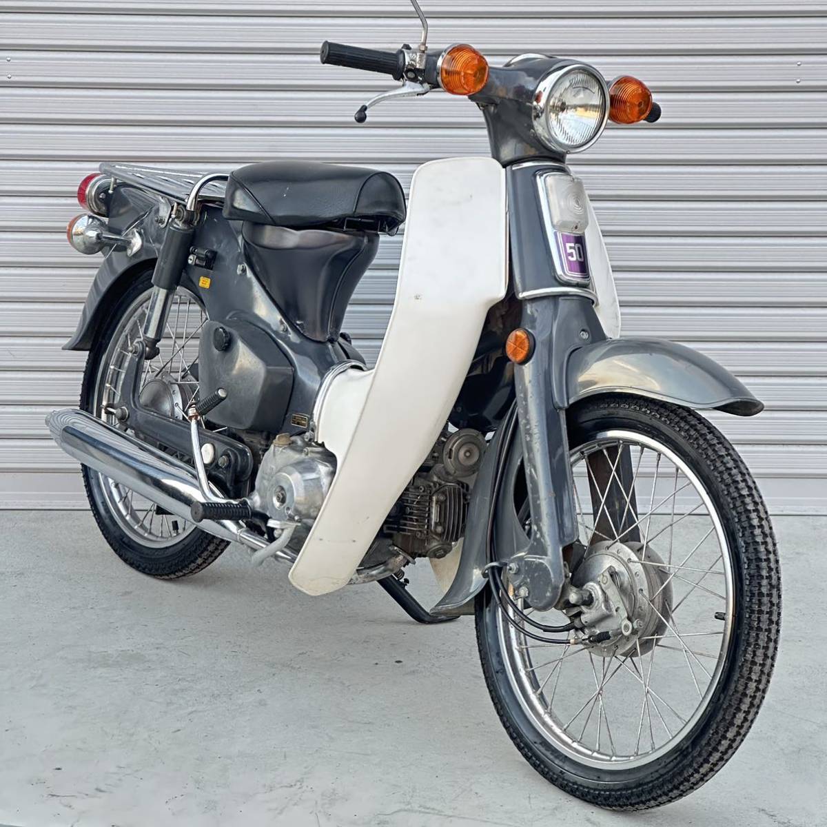 茨城 希少 ホンダ 行灯カブ 50 C50 アンドン カモメ カブ50 カモメ レトロ 昭和 旧車 古い カブ _画像1