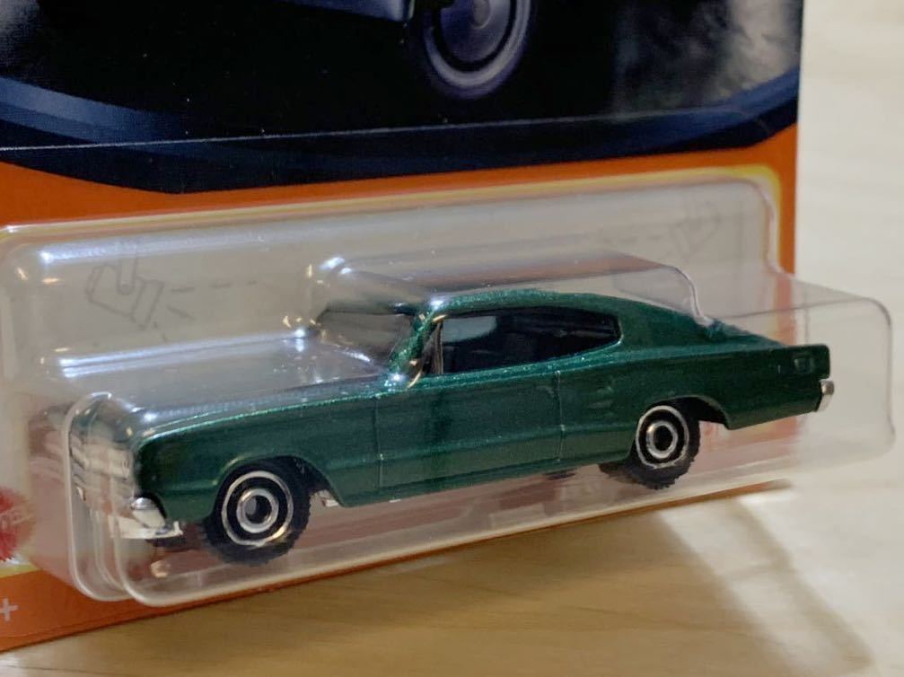 【新品：未開封】MATCHBOX マッチボックス 1966年 ダッジ チャージャー / DODGE CHARGER [メタリックグリーン]_画像4