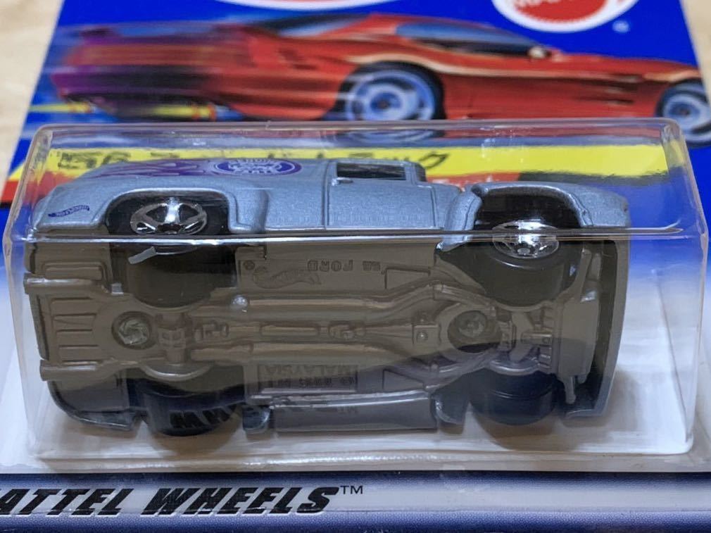 【日本語カード：新品/未開封】HOT WHEELS ホットウィール 1956年 フォード F-100 トラック [シルバー]_画像7