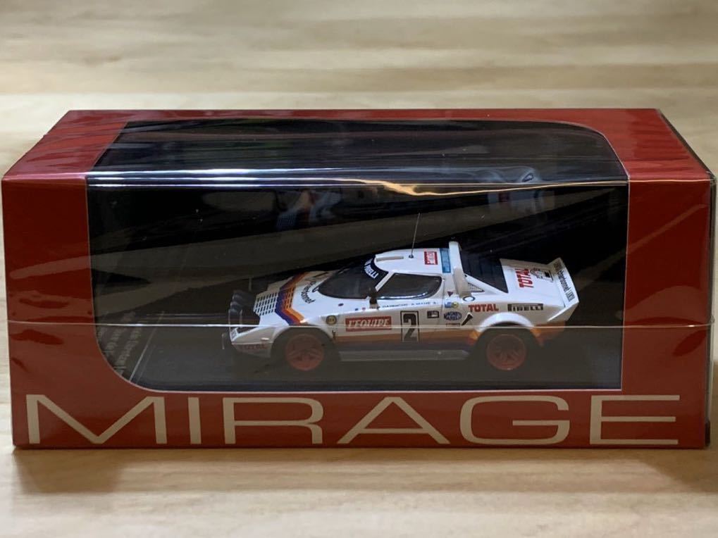 【新品：未開封】hpi MIRAGE ミラージュ 1/43 ランチア ストラトス HF No.2 1981年 ツール・ド・フランス [8241]