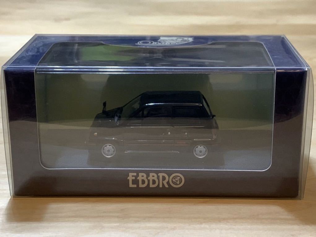 【新品：未開封】エブロ 1/43 1982年 ホンダ シティ ターボ [44970] ブラック