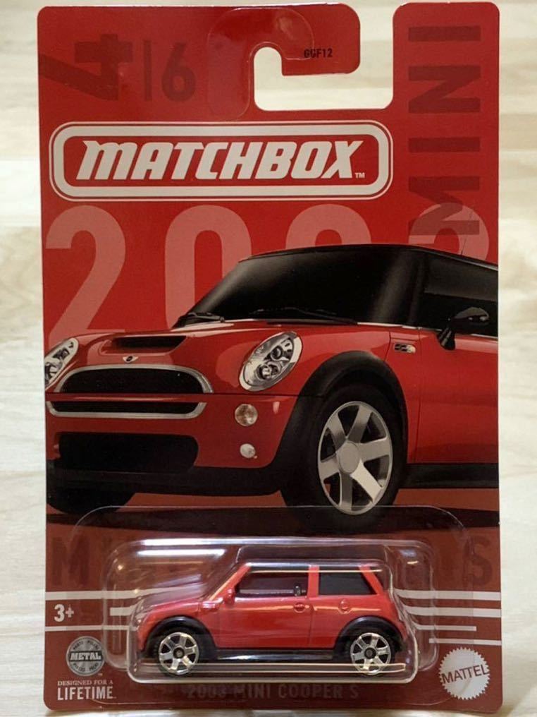 【新品：未開封】MATCHBOX マッチボックス 2003年 ミニクーパー S / MINI COOPER S [テーマアソート]_画像1