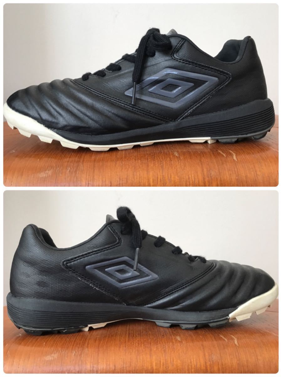 アンブロ UMBRO 26.0cm サッカーシューズ トレーニングシューズ アップシューズ　フットサルBLACK 黒 _画像4