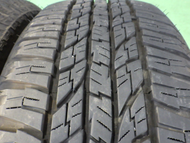 YOKOHAMA GEOLANDAR A/T G015 225/55R18 98H タイヤ2本 22年 7.4mm 【管理番号 9086 RB9-101】中古【大型商品】_画像7