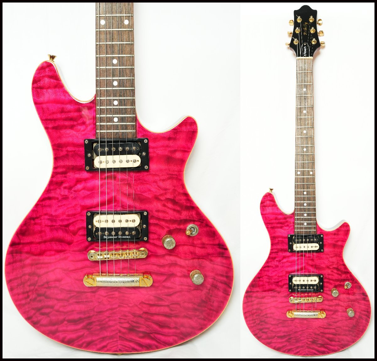 Yahoo!オークション - EDWARDS by ESP E-PO-100D See Thru Pink Yahoo!オークション - EDWARDS by ESP E-PO-100D See Thru Pink
