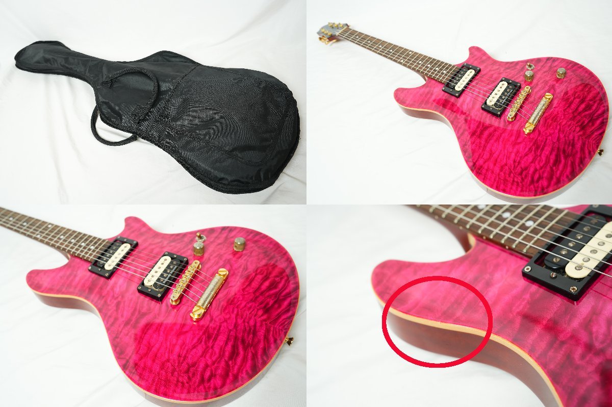 Yahoo!オークション - EDWARDS by ESP E-PO-100D See Thru Pink Yahoo!オークション - EDWARDS by ESP E-PO-100D See Thru Pink