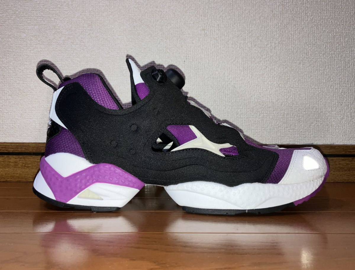 美品 REEBOK INSTA PUMP FURY 95 GX2662 28.5cm リーボック ポンプフューリー パープル ブラック ホワイト 紫 黒 白 instapump og_画像3