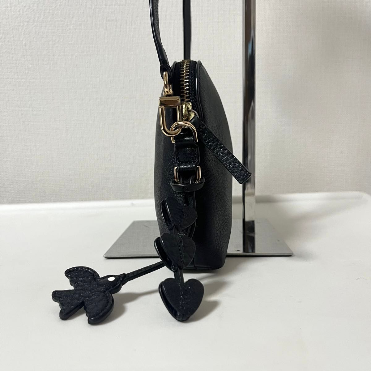 美品】Tory Burch トリーバーチ ショルダーバッグ レザー 鳥 美品】Tory Burch トリーバーチ ショルダーバッグ レザー 鳥