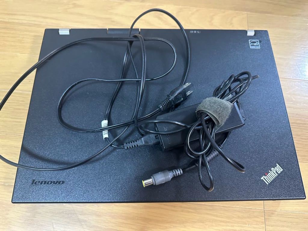 Lenovo ThinkPad R500 Core2Duo P8400 メモリ4GB SSD WiFi DVDドライブ ジャンク品_画像6