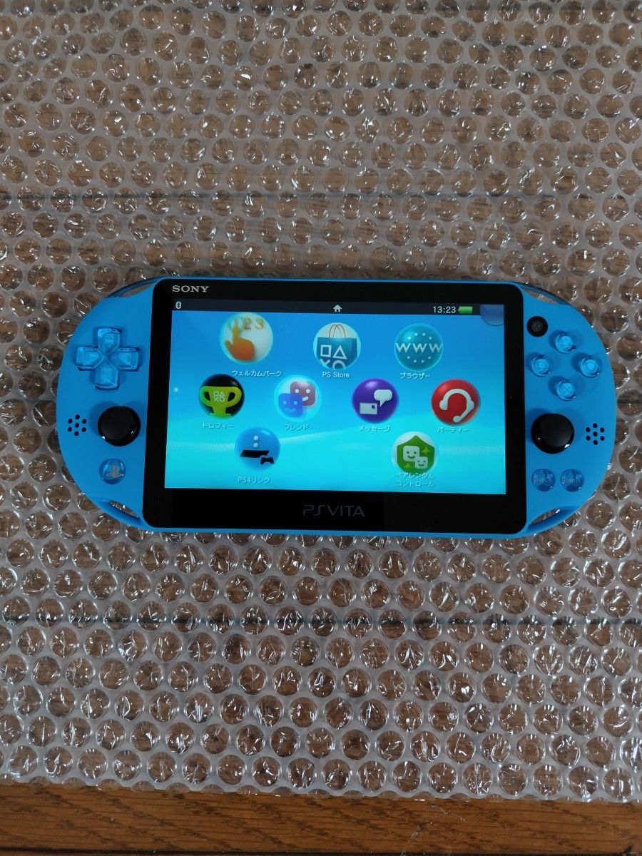 ps Vita　2000 Wi-Fiモデル  アクアブルー