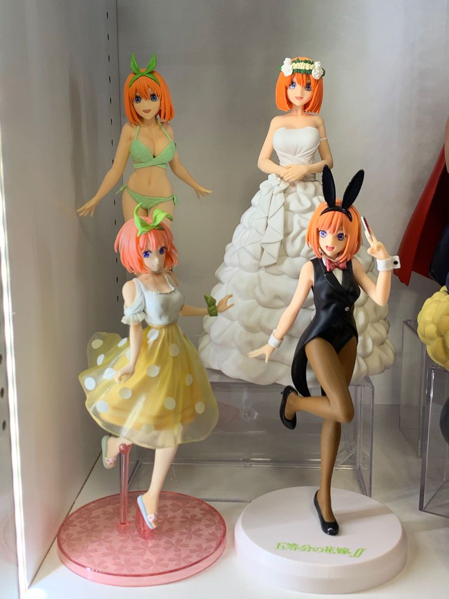 五等分の花嫁 中野四葉 プライズ 一番くじ フィギュアセット｜Yahoo
