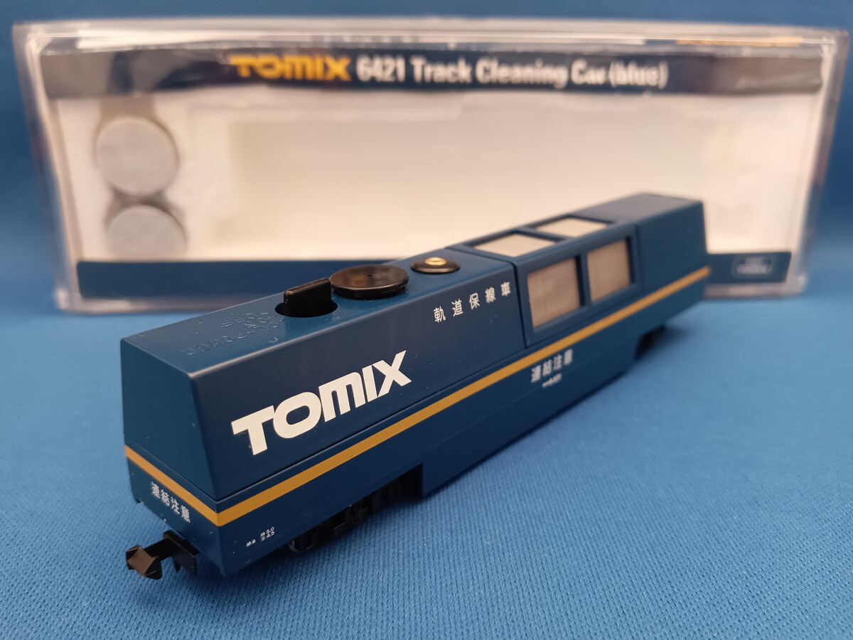 ■送料無料■ TOMIX 6421 マルチレールクリーニングカー（青）■ 管理番号TT2401270100020AY_画像6