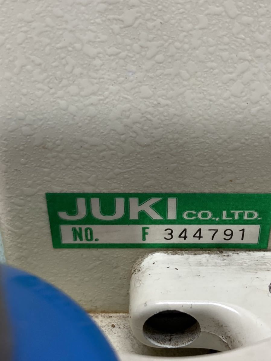 YK9756 ミシン JUKI ジューキ baby lock ベビーロック ロックミシン EF-205 動作未確認　グリーン系 ハンドクラフト 裁縫　現状品　0221_画像8