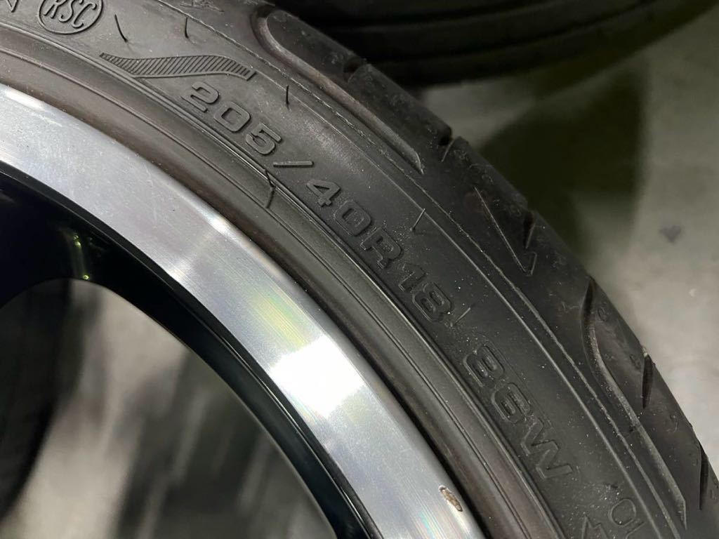 激安　BMW　MINI　F55　F56　ジョンクーパーワークス　純正　18インチ　グッドイヤー　イーグルF1　RFT　205/40R18 タイヤホイール_画像8