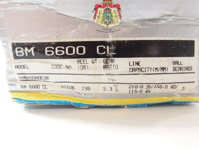 アブ ABU アンバサダー BM 6600CL ブラックマックス　 右巻き ベイトリール (300-266_画像2