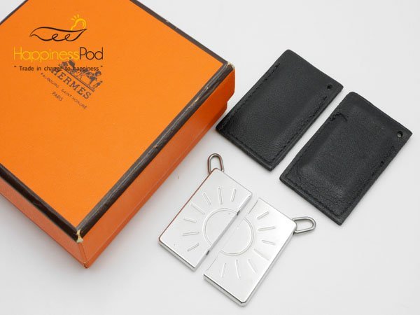 エルメス　HERMES　シンボル1+1=1ペアプレート　太陽　送料無料_画像1