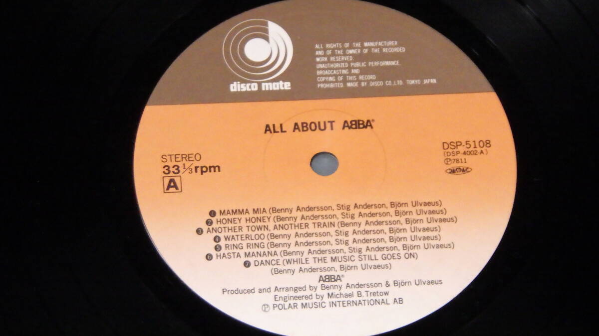 [LP]ALL ABOUT ABBA all *a bow to*aba
