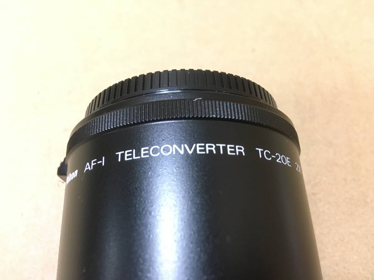 Nikon　ニコン　一眼レフ用レンズ　AF-1 TELECONV ERTER　TC-20E 2X_画像6