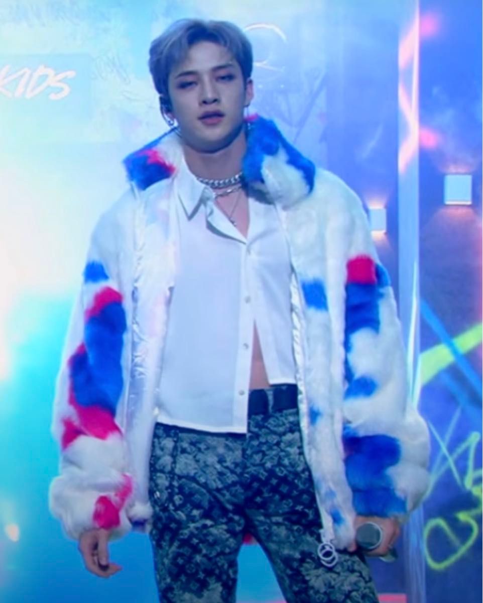 OFF-WHITE 2019AW/Fake Fur Zip Anorak オフホワイト ファー OFF-WHITE 2019AW/Fake Fur Zip Anorak オフホワイト ファー